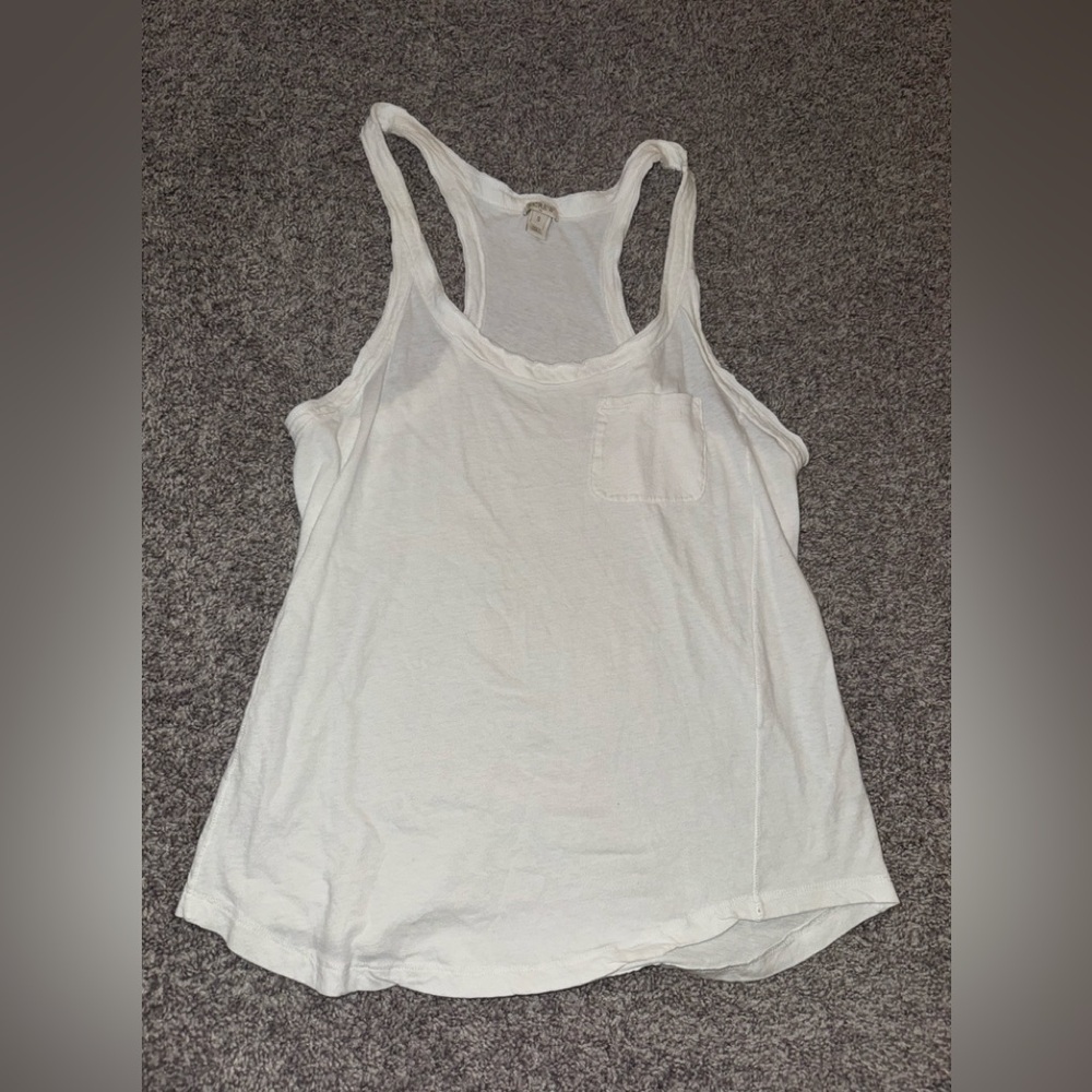 jcrew white size small tank top